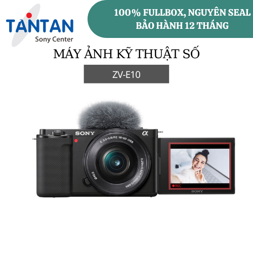 Máy Ảnh Kỹ Thuật Số Ống Kính Rời ZV-E10 | Hàng Chính Hãng