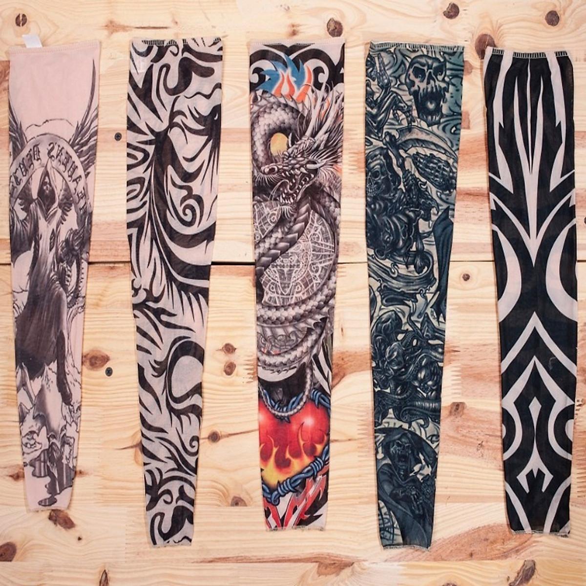 Bộ 2 Găng tay hình xăm tattoo