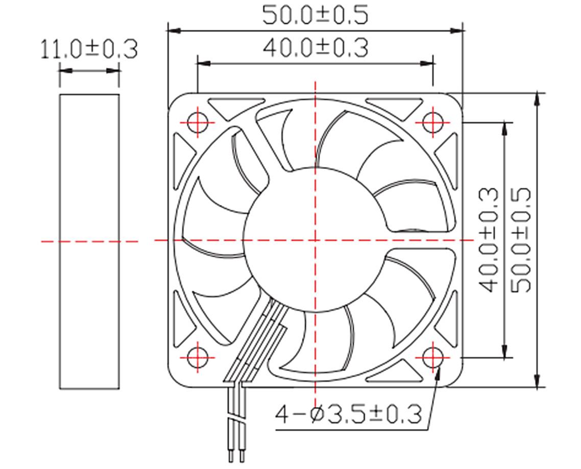 3010/4010/5015/5010/DC Fan