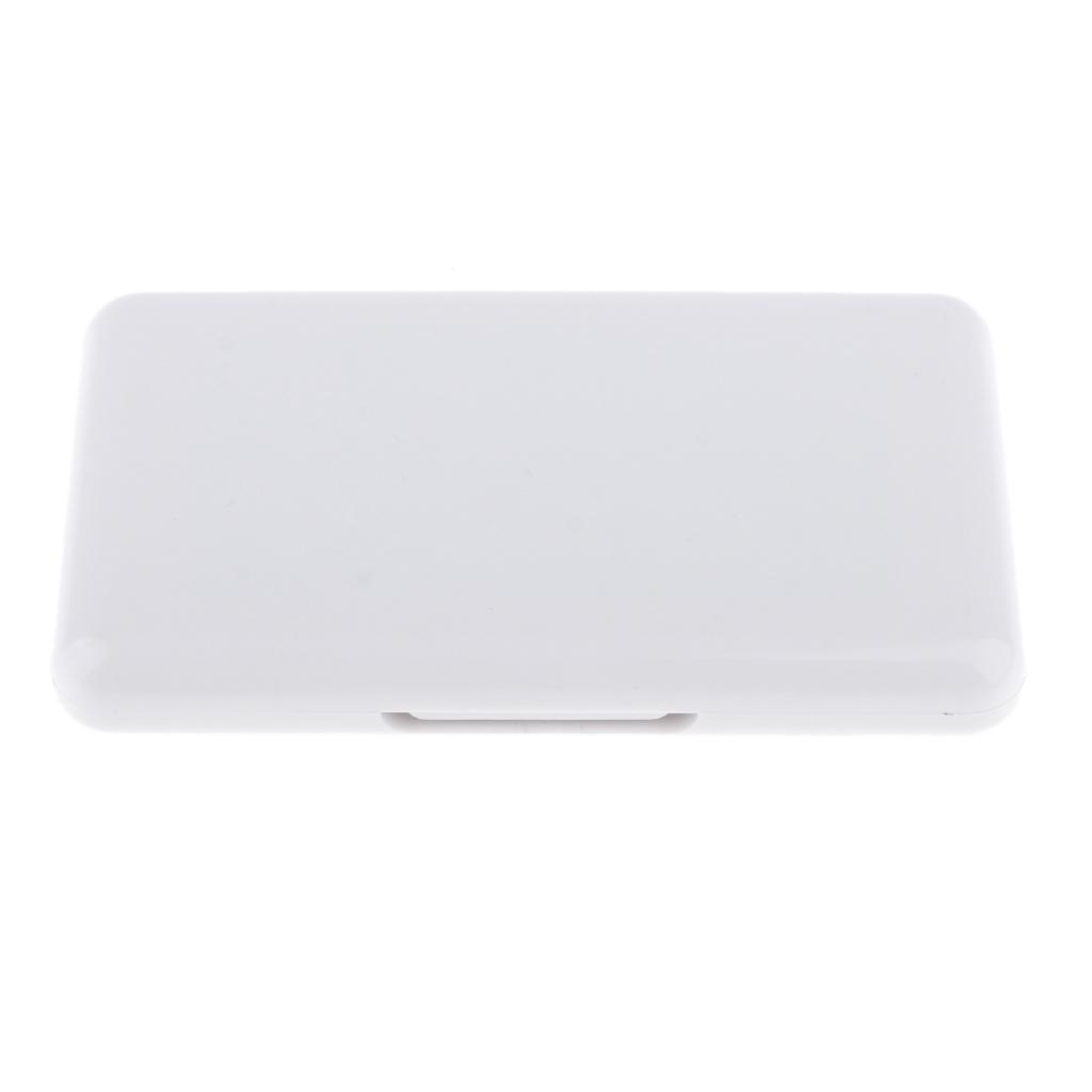 2pcs Makeup Palette Cosmetic Lipstick Blush Organizer Eyeshadow Storage Case