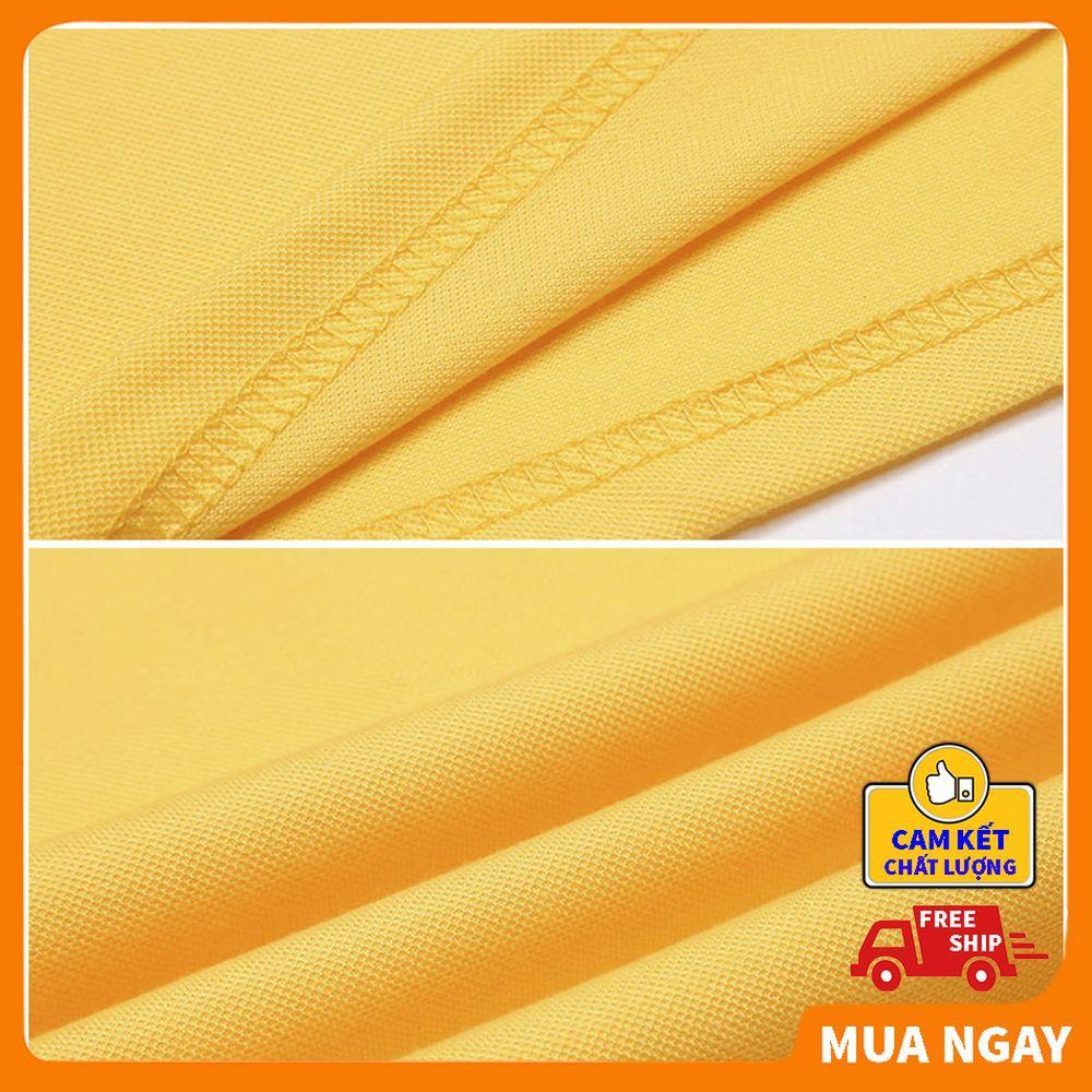 Áo polo nam nữ đẹp có cổ tay ngắn unisex vải poly cá sấu cao cấp form rộng thoáng mát giá rẻ chính hãng KING SPORT