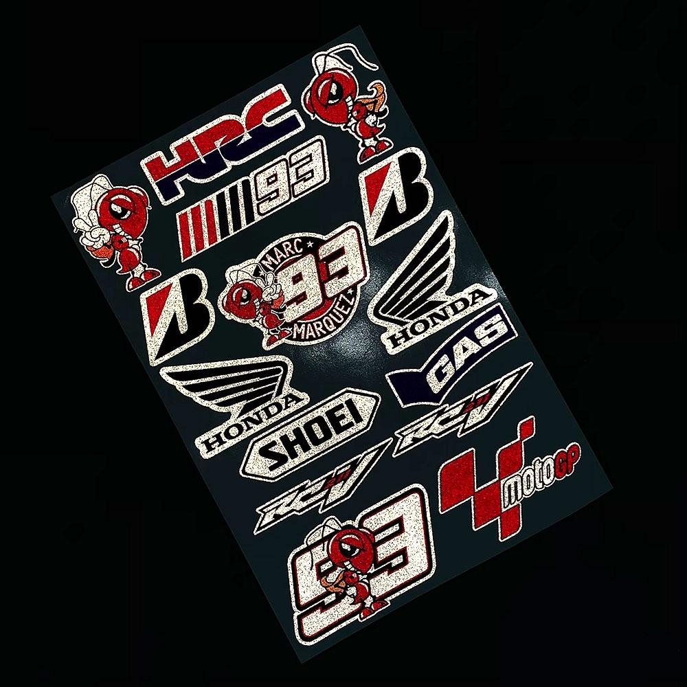 Miếng Dán Logo Trang Trí Xe Mô Tô