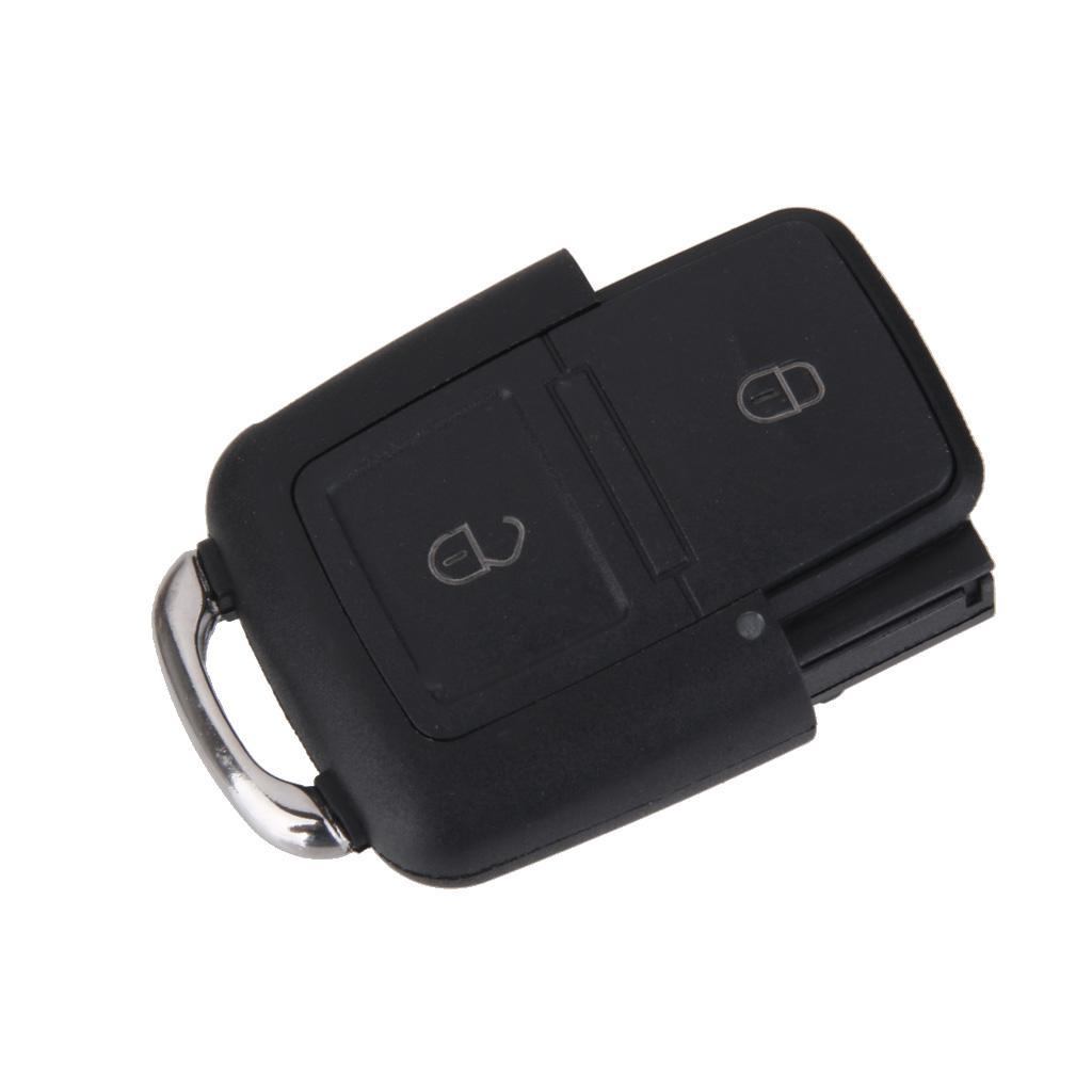 2-Button Key Fob Case Shell Replacement Cover for   Golf MK4