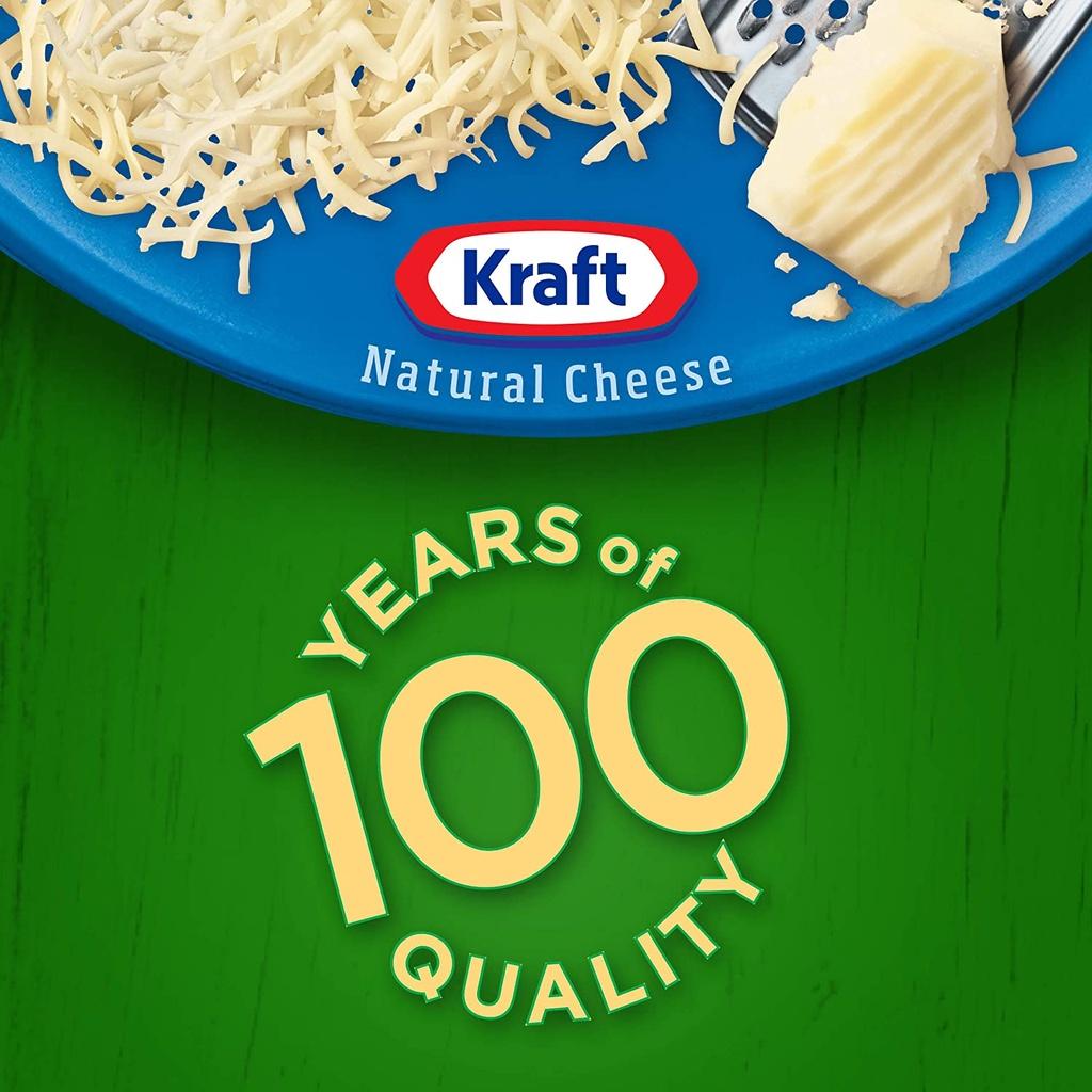 PHÔ MAI SỢI MOZZARELLA Kraft Natural Shredded Cheese, 226g (8 oz)