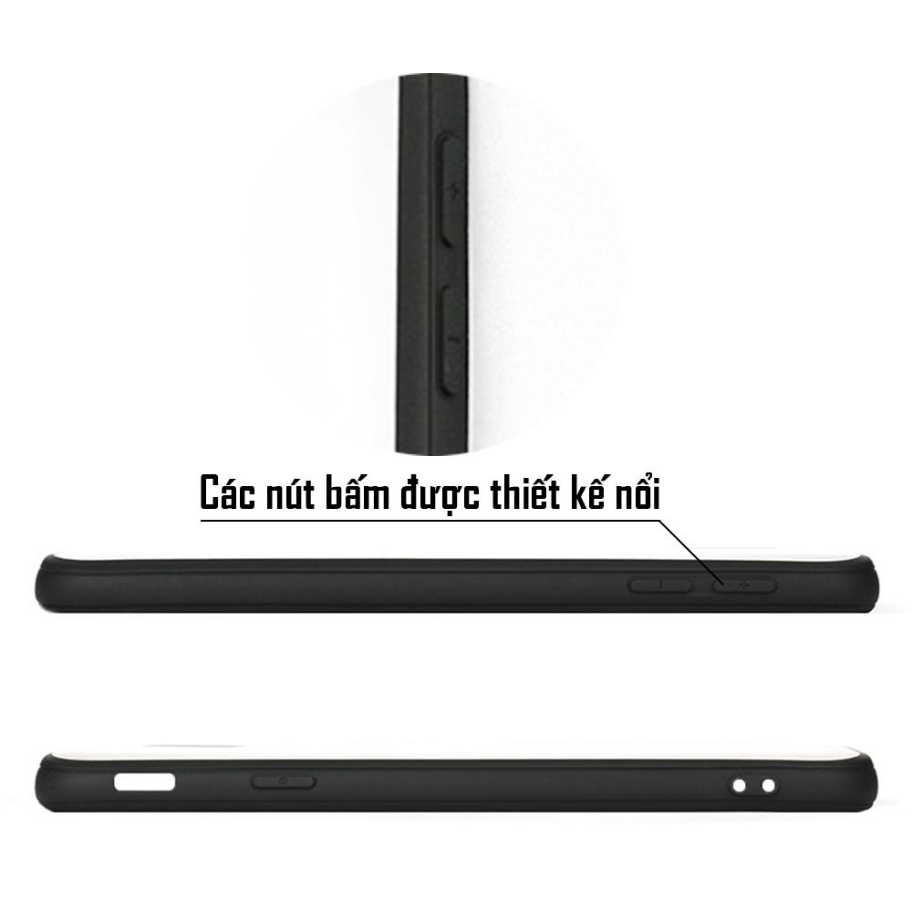 Ốp lưng Samsung Galaxy A50 - Bề mặt nhám chống vân tay, lưng cứng, viền TPU dẻo - 02104 - Hàng Chính Hãng