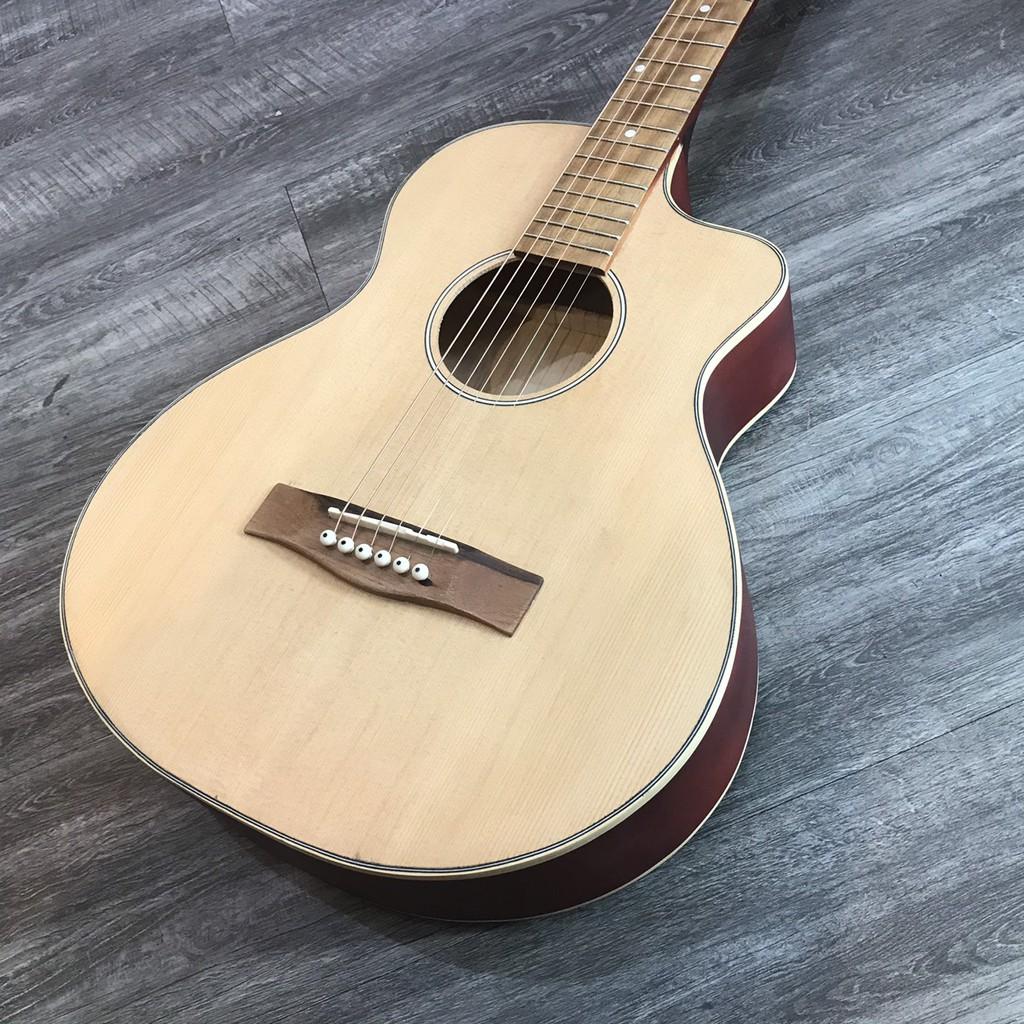 Đàn guitar mini 3/4 acoustic - Cao 98cm - Tăng 6 phụ kiện - Âm vang sáng