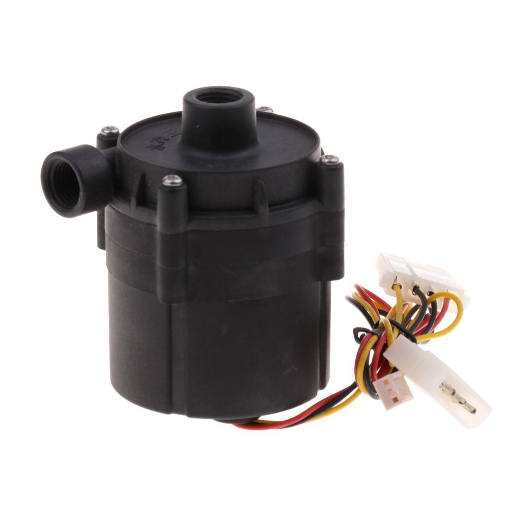 12V DC 1.5A Brushless CPU Water Cooling Water Pump for Desktops