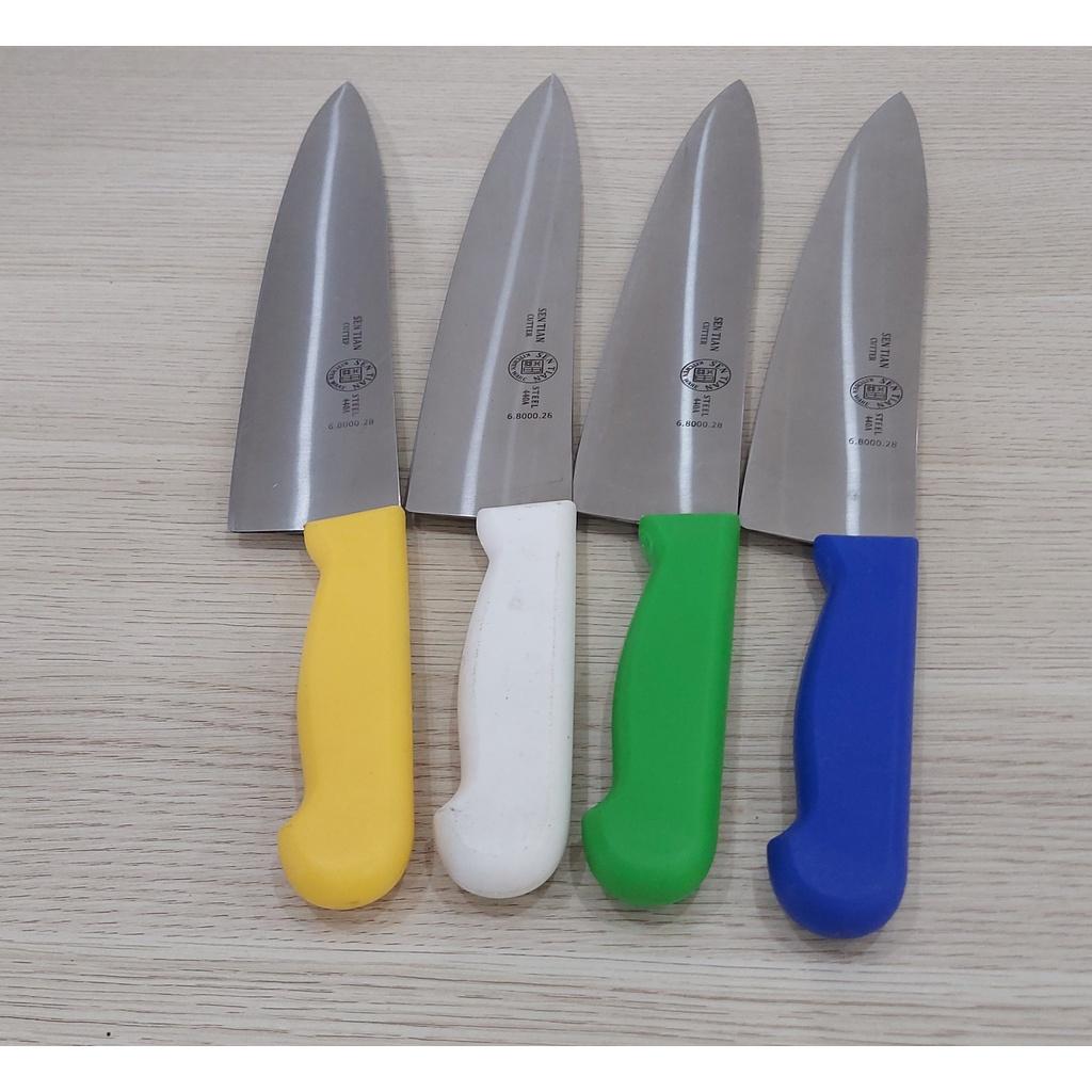 Dao bếp cán nhựa 6 màu nhiều lựa chọn