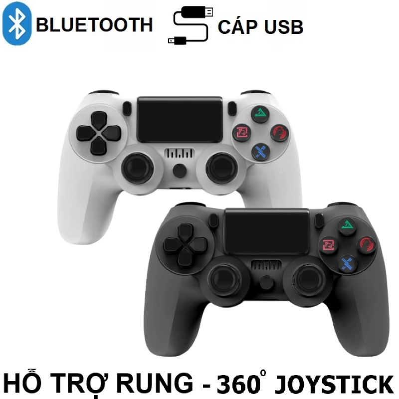 Gamepad Tay Game Không dây Bluetooth CM38 cho máy tính - điện thoại - máy game Console hàng nhập khẩu