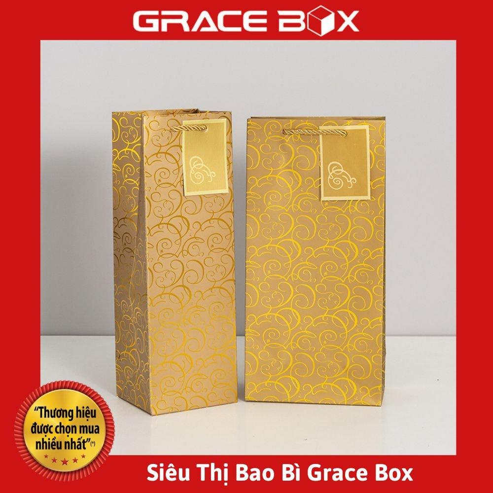 Túi Giấy Đựng Rượu Cao Cấp (Mẫu 2023) Sang Trọng và Chắc Chắc - Siêu Thị Bao Bì Grace Box