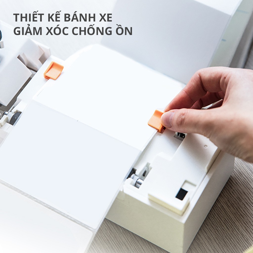 Máy In Đơn Hàng Khổ A6/A7 Hóa Đơn Chuyên Dùng Tmđt Deli -1 Đơn Mỗi Giây - Phụ Kiện Máy In - DL760 DL770 - Hàng Chính Hãng