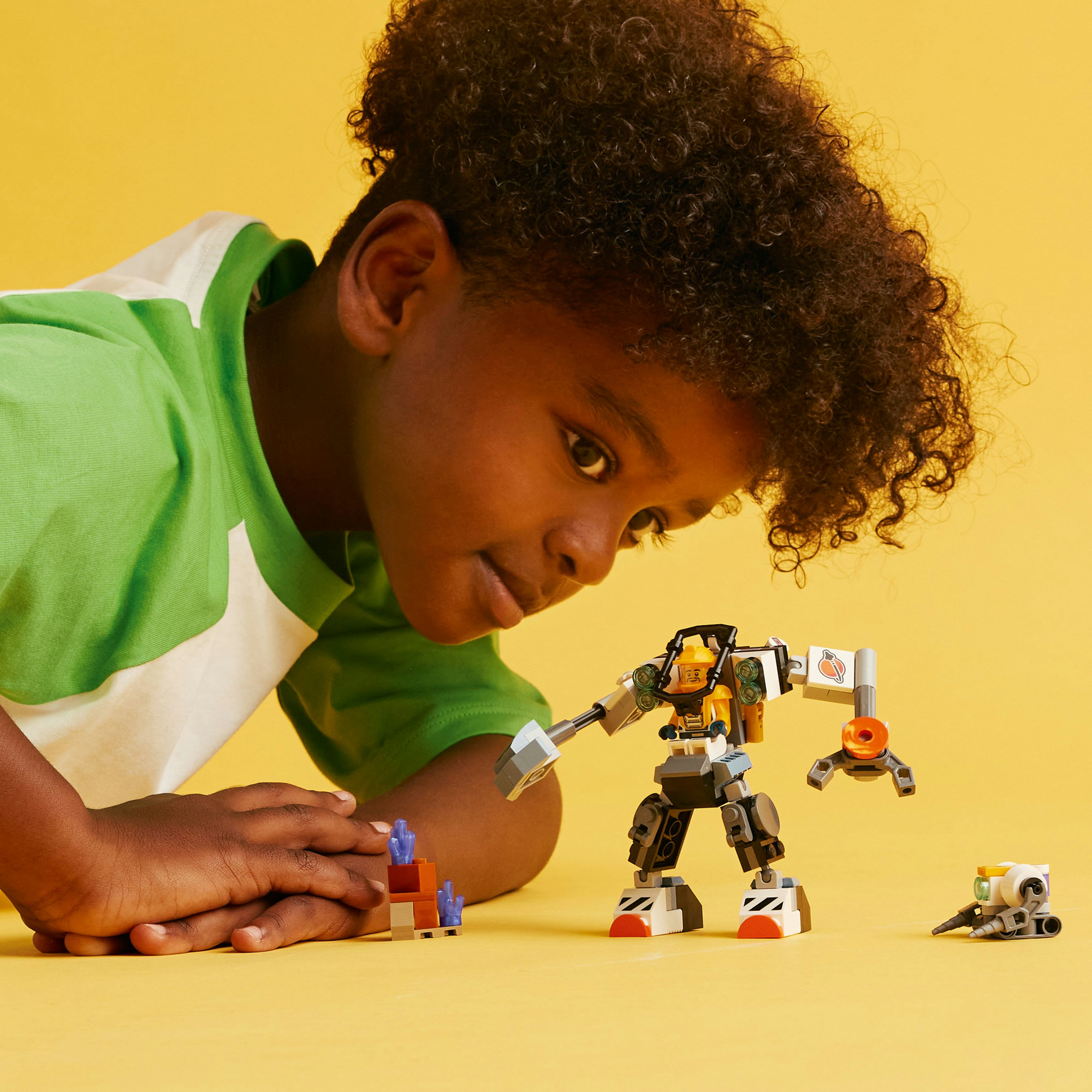 Đồ chơi lắp ráp LEGO CITY 60428 Rô bốt xây dựng trong không gian (140 chi tiết)