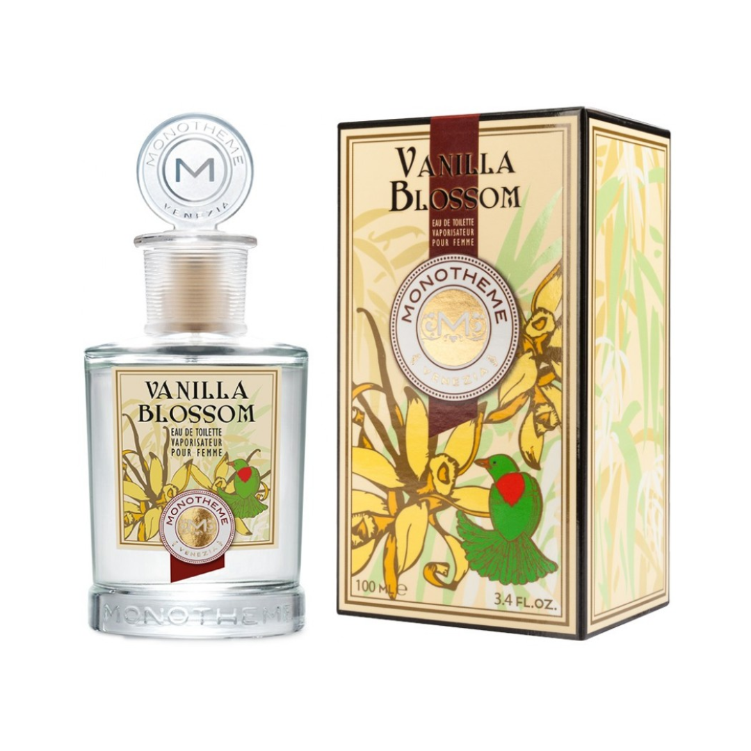 MONOTHEME Vanilla Blossom EDT Pour Femme 100ml nước hoa nữ Italia nổi bật hương Vani - Hoa lan - Trái cây