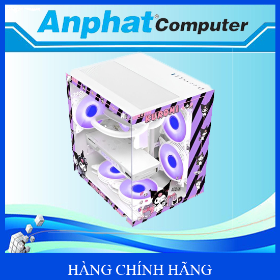 Vỏ Máy Tính Case VSP X2-G.ART Trắng – Hàng Chính Hãng