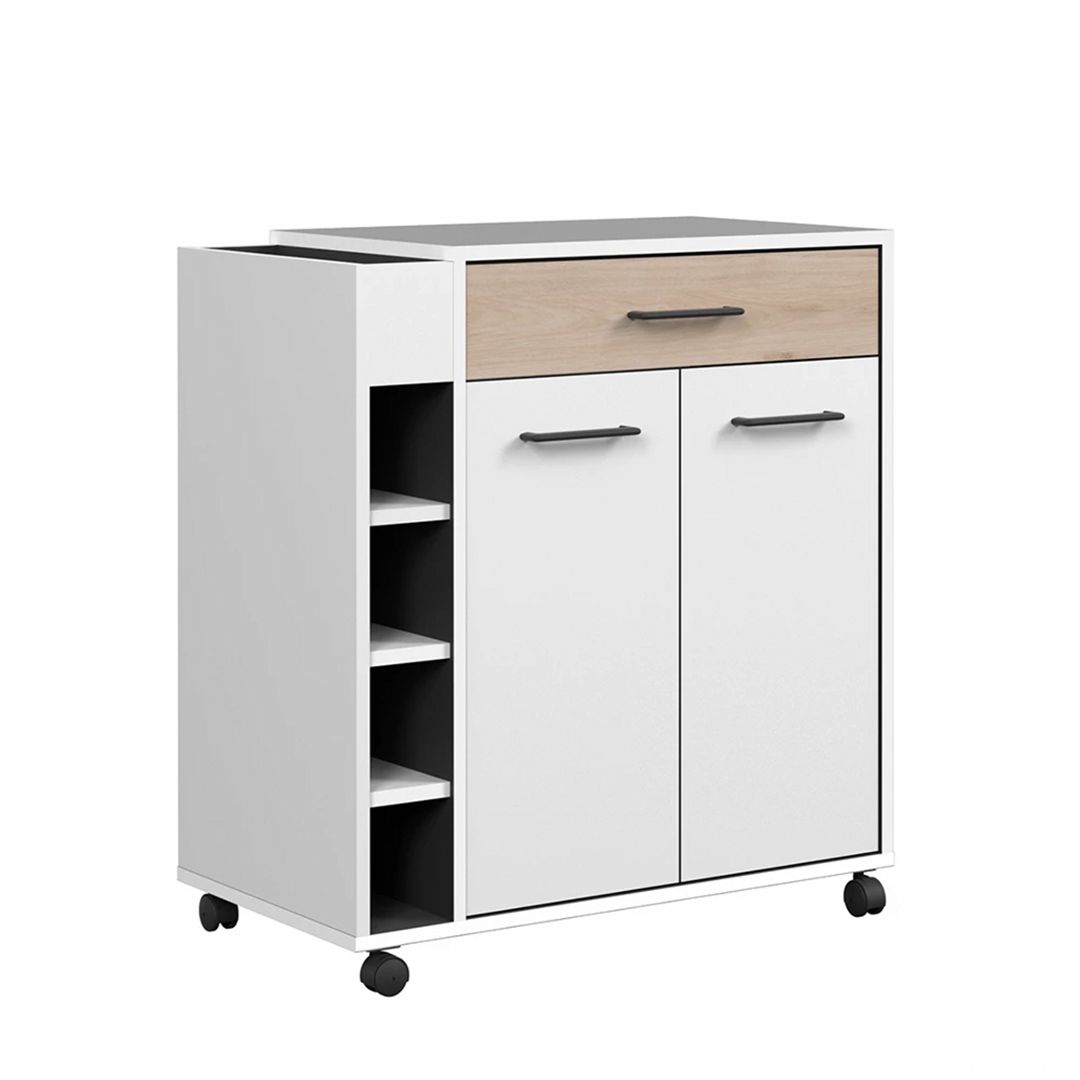 Tủ phòng ăn gỗ hiện đại SMLIFE Dimao | Gỗ MDF dày 17mm chống ẩm | D82xR40xC81cm