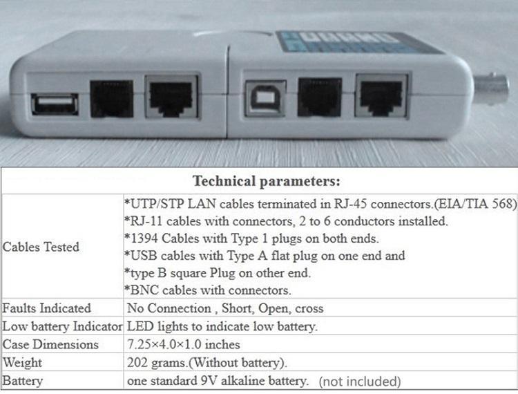 Máy Test mạng đa năng NF 3468