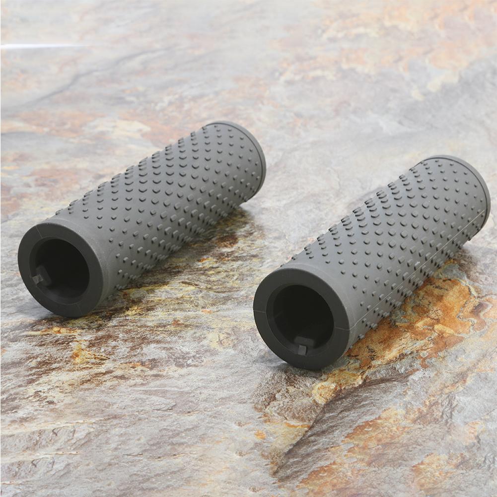 1 cặp tay cầm cao su Grip cho Xiaomi M365 Pro SCOOTER PHỤ KIỆN PHỤ KIỆN Màu đen tay cầm màu đen Gripre Del Manillar Color: 1pair Grey