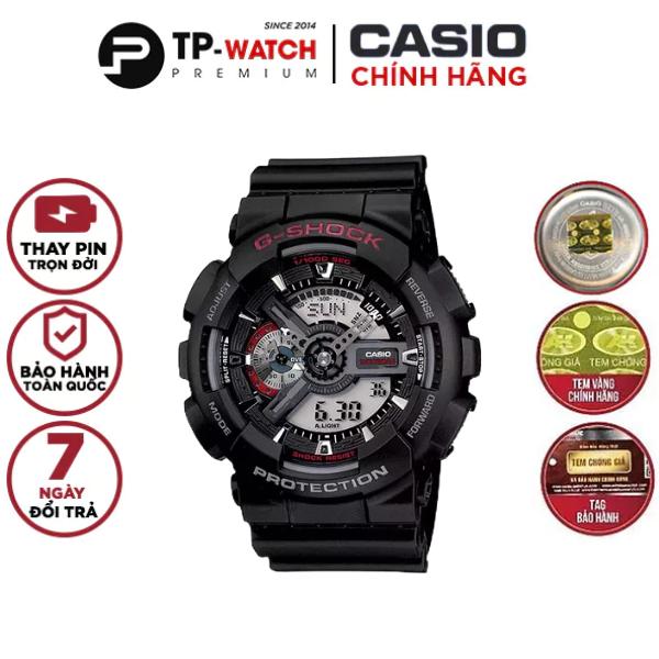 Đồng Hồ Nam Dây Nhựa Casio G-Shock GA-110-1ADR Chính Hãng - GA-110-1A