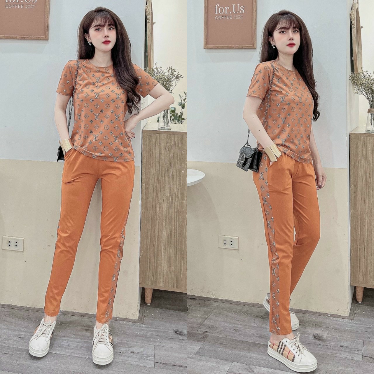 Đồ bộ thun dài họa tết (3 màu