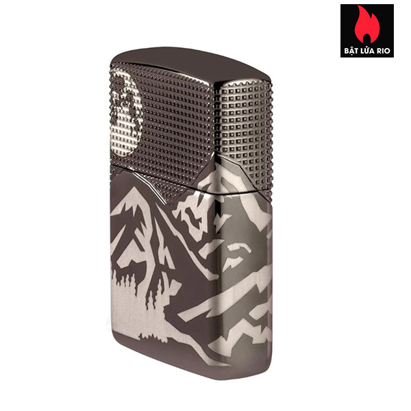 Bật Lửa Zippo 49299 – Zippo Armor Mountain Black Ice