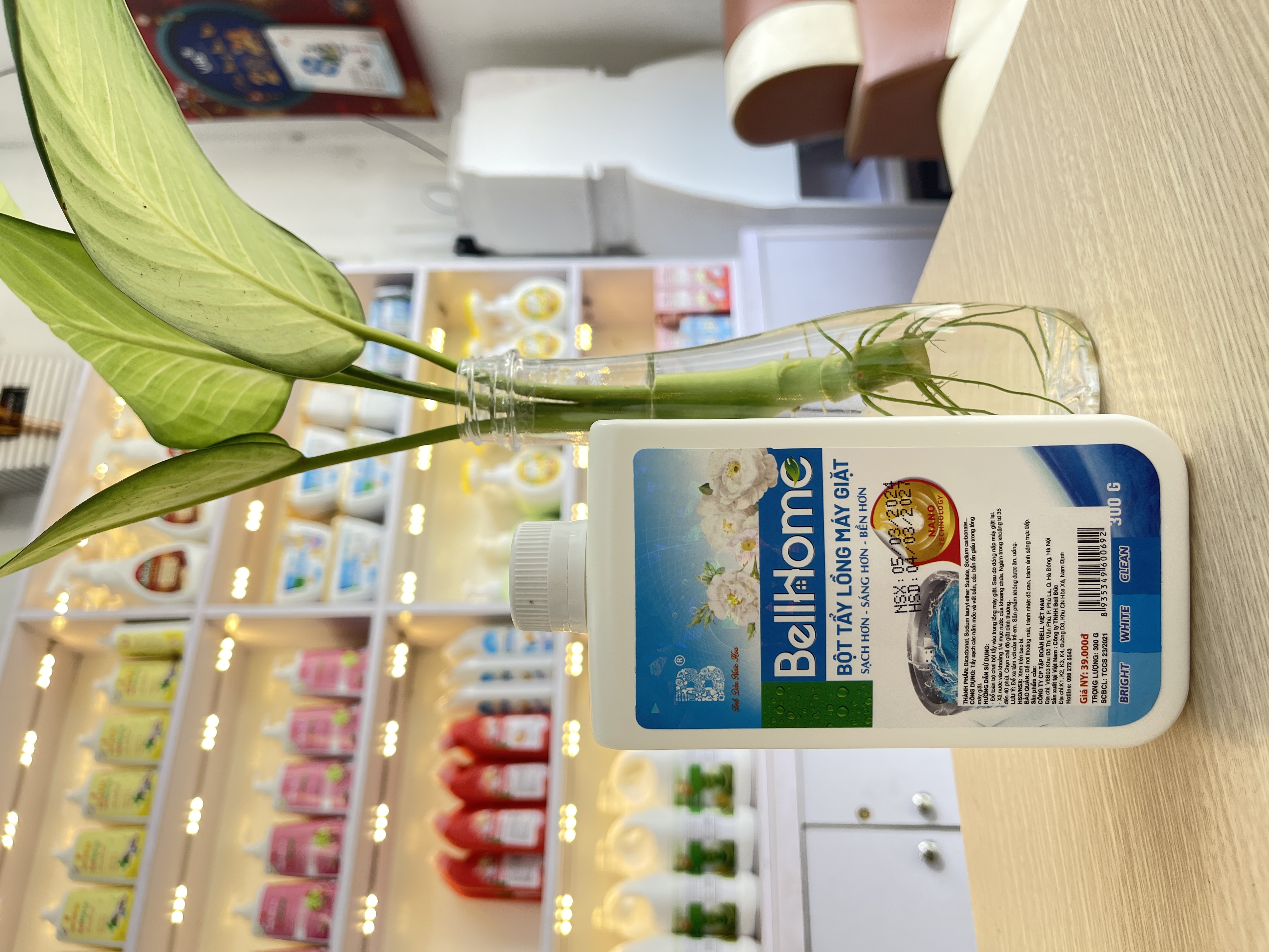 Tẩy Lồng Máy Giặt Công Nghệ Sinh Học Bell Home