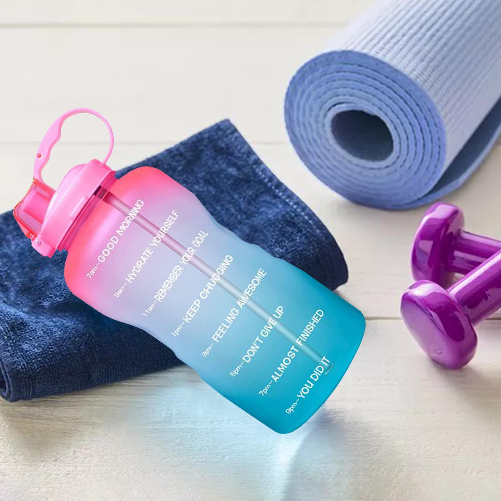 2.2 Litre Motivational Water Bottle Sports Drinking Bottle for Fitness Birthday Gifts