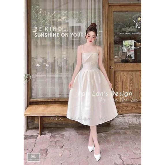 ĐẦM 2 DÂY VIỀN REN DỰ TIỆC