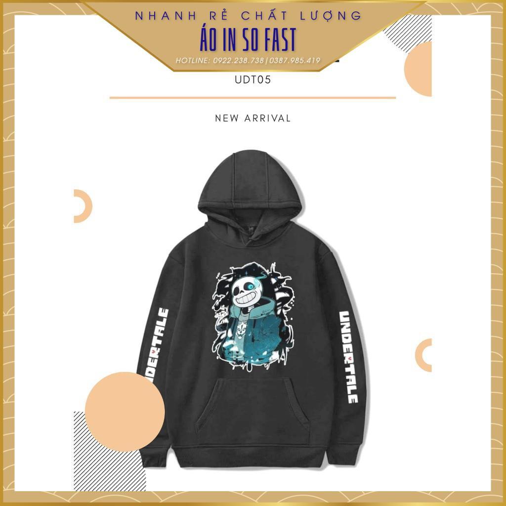 Áo Hoodie Undertale/Sans chất chơi