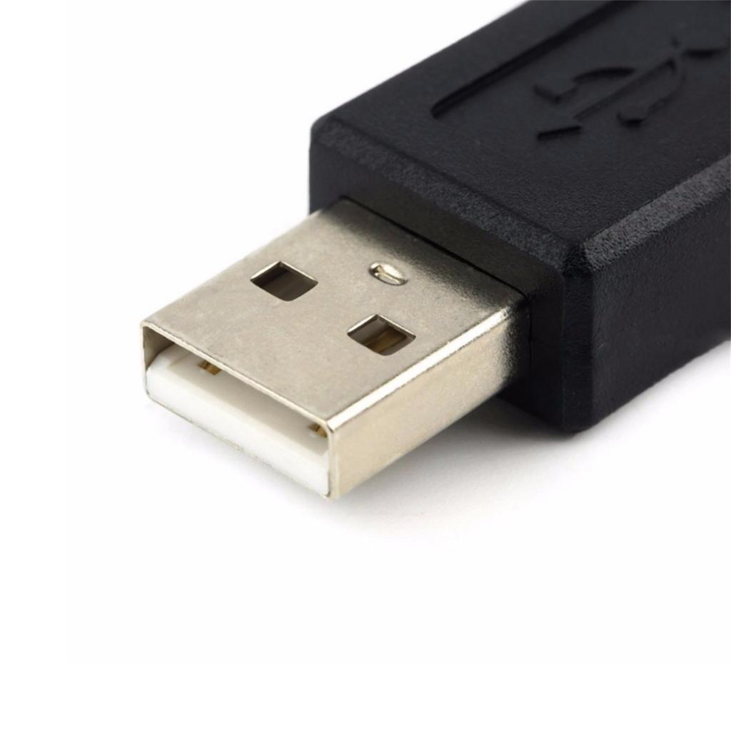 2x Micro USB Female to USB2.0 A Male Converter Connector Adapter for Laptop