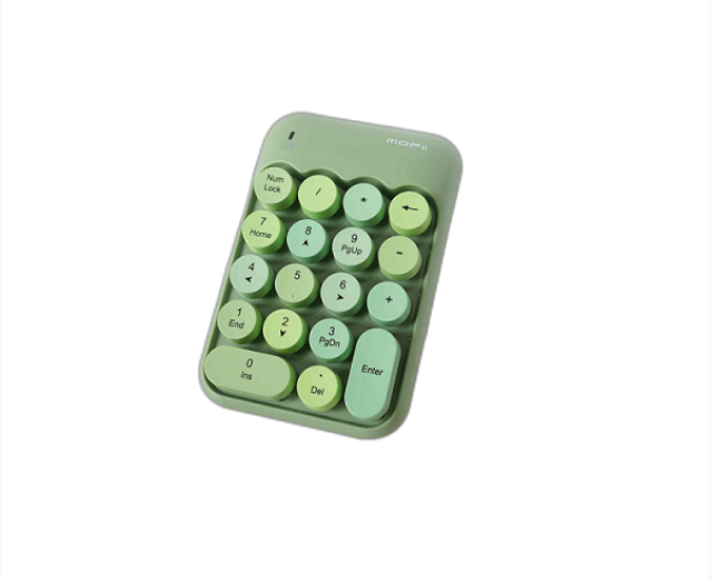Bàn Phím Số Không Dây Mofii X910 Green (Màu Xanh) - Hàng Chính Hãng