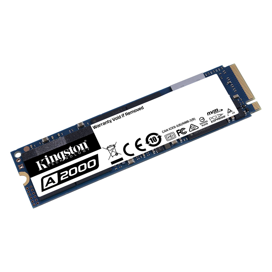 Ổ cứng SSD Kingston SA2000M8/1000G NVMe PCIe Gen 3.0 x4 1000G - Hàng Chính Hãng