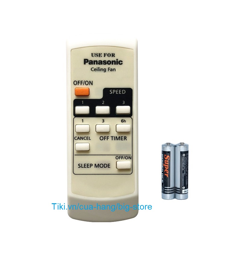 Remote Quạt Máy Dành Cho Panasonic Điều Khiển Từ Xa Quạt Trần