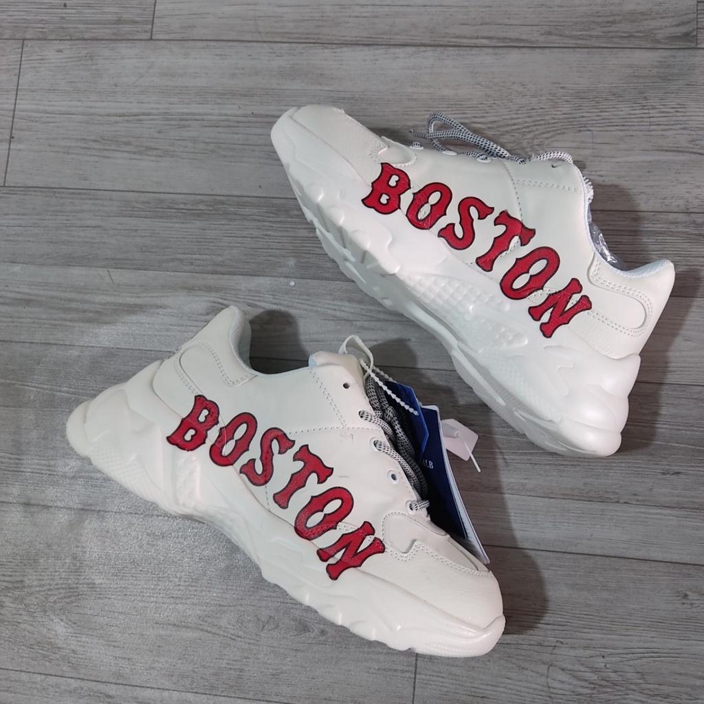 Giày thể thao sneaker nam nữ màu trắng BOSTON NY LA