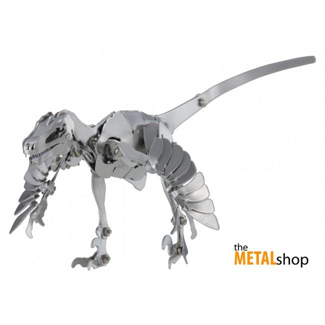 Mô Hình Lắp ghép 3d Kim Loại Khủng Long Utahraptor thép uốn vít