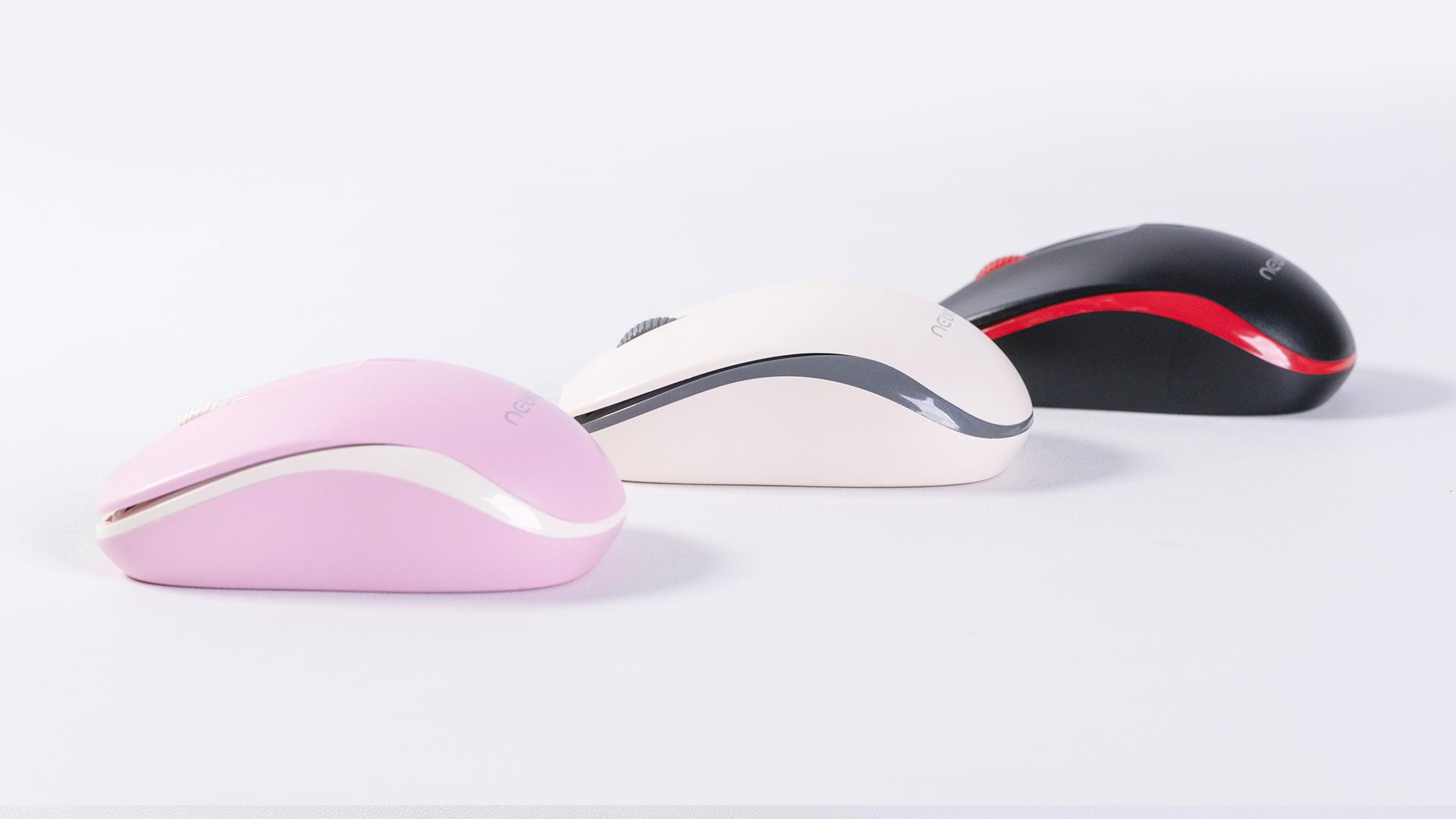 Chuột Máy Tính Không Dây - Newmen F116 - Màu Đen Đỏ