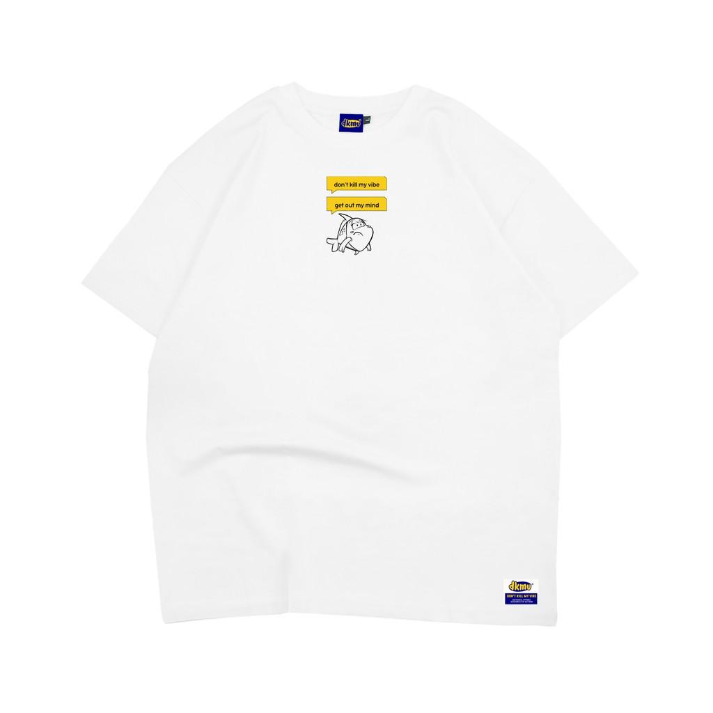 Áo thun nữ cotton màu trắng đẹp | DKMV White Empty Tee