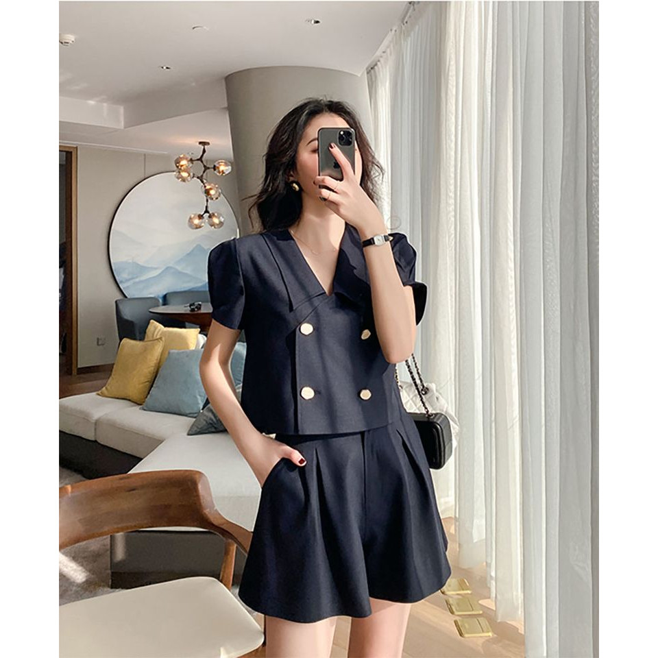 Đồ bộ giả vest mặc đi chơi đi dã ngoại dành cho nữ VE01