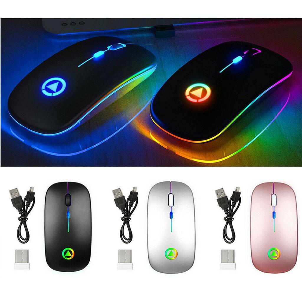 Chuột quang chơi game không dây 2.4GHz cao cấp