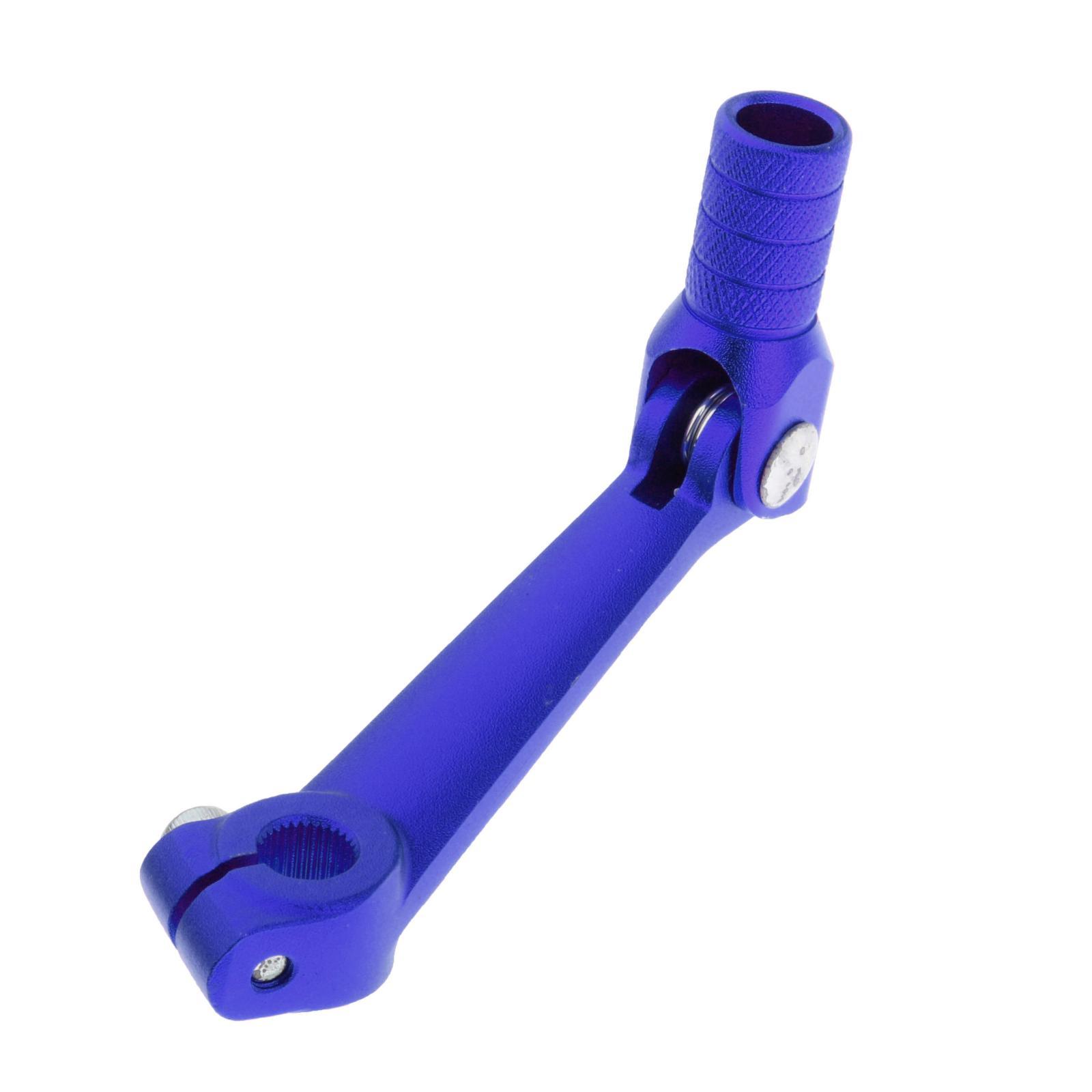 Folding CNC Aluminum Gear Shift Lever for Zonshen 250cc Blue