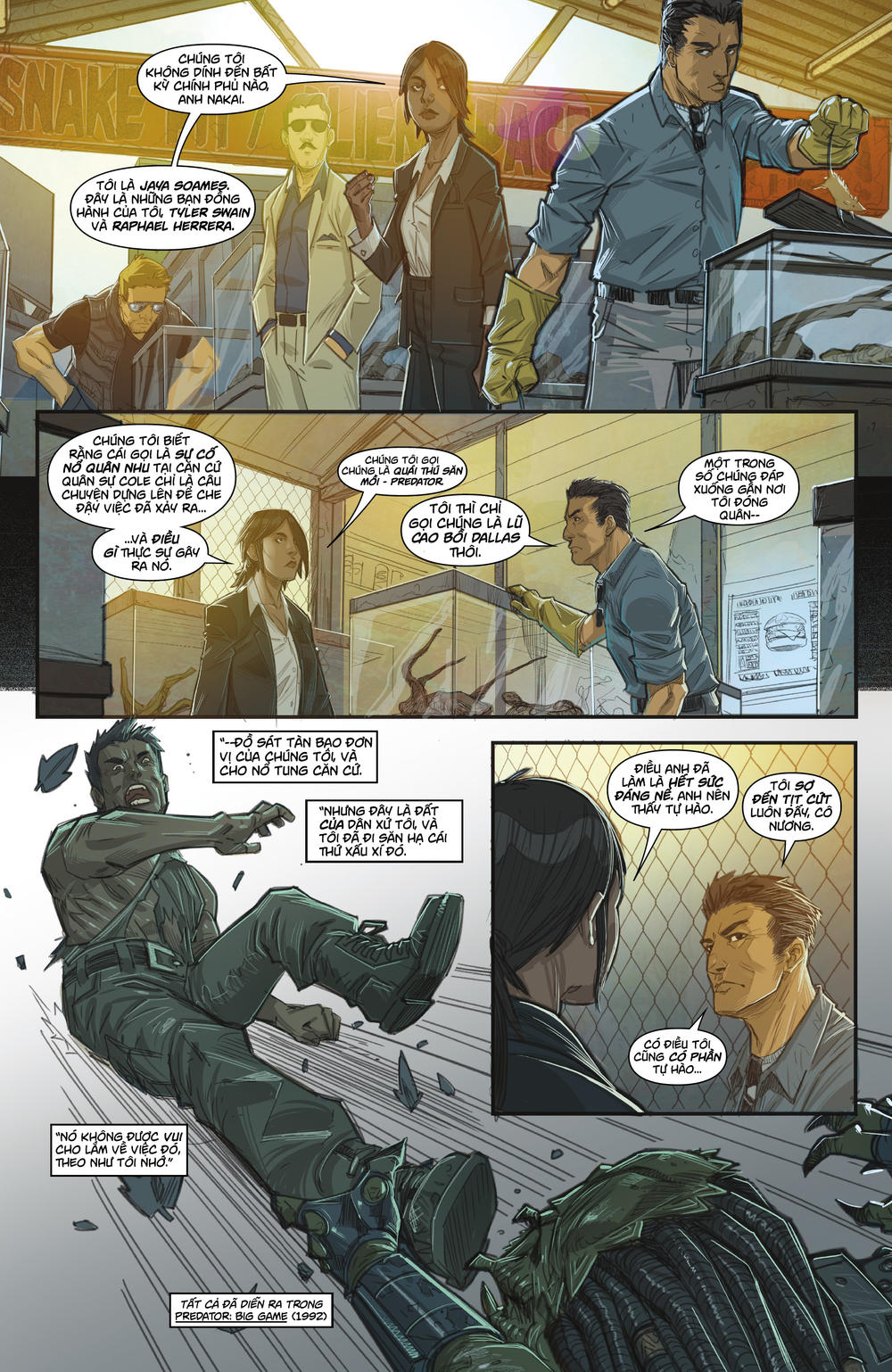 predator: hunters - quái thú săn mồi: thợ săn chapter 1.1 12