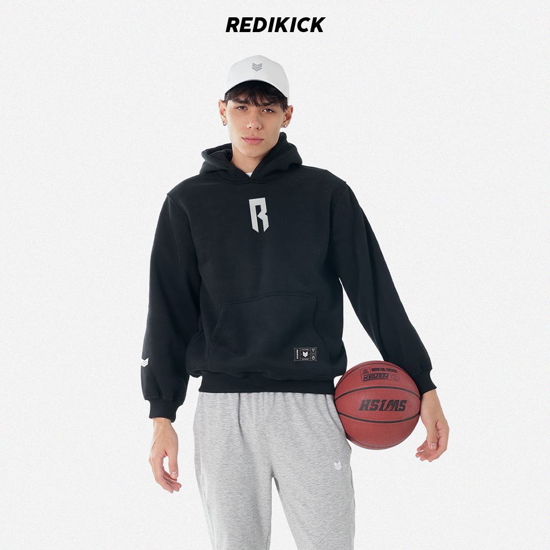 Áo Hoodie Redikick Signature nỉ bông Unisex dày dặn chơi bóng rổ tennis tập gym chạy bộ - A23024