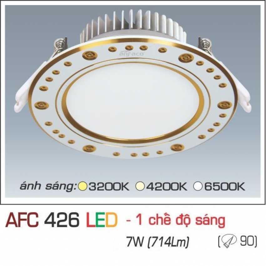 Đèn LED âm trần downlight Anfaco AFC 426 - Hàng chính hãng