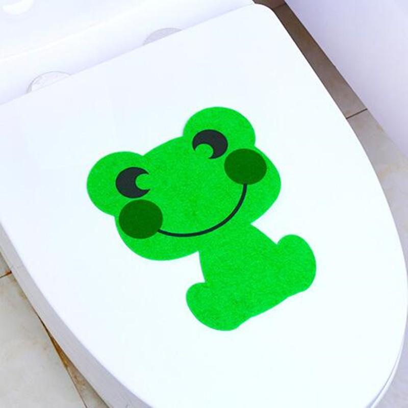 Miếng Trang Trí Khử Mùi Vải Nỉ Nhà Vệ Sinh Hình Thú