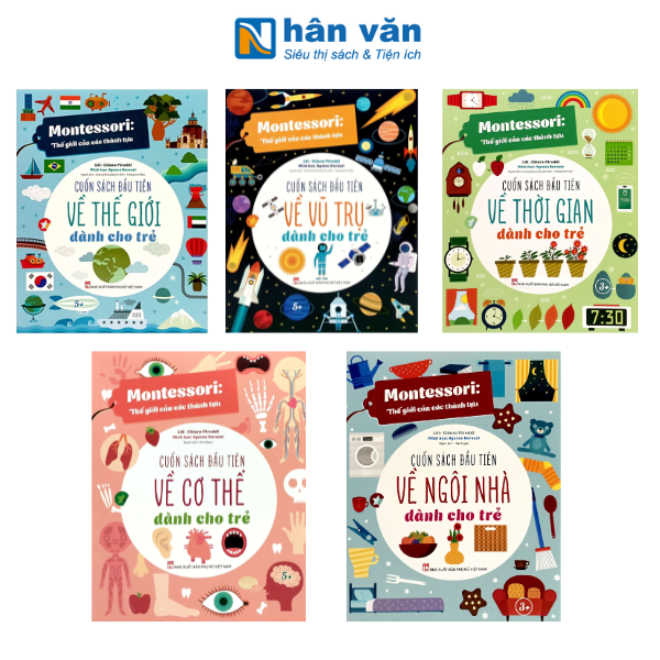 Sách - Montessori - Cuốn Sách Đầu Tiên Về Thế Giới Dành Cho Trẻ - Nhiều Chủ Đề