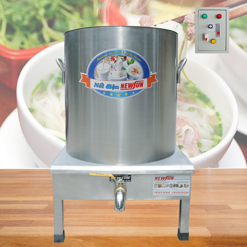 Nồi Nấu Phở Tủ Điện Rời 60L NEWSUN - Hàng Chính Hãng