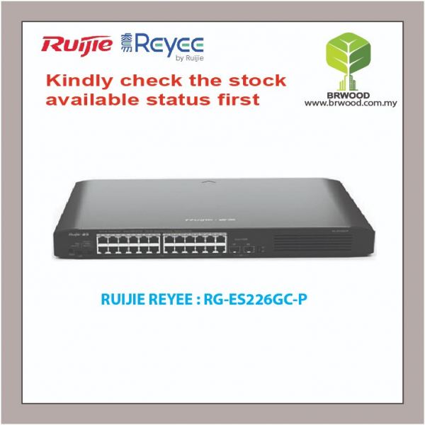 Thiết Bị Chuyển Mạch Switch Ruijie RG-ES226GC-P(hàng chính hãng)