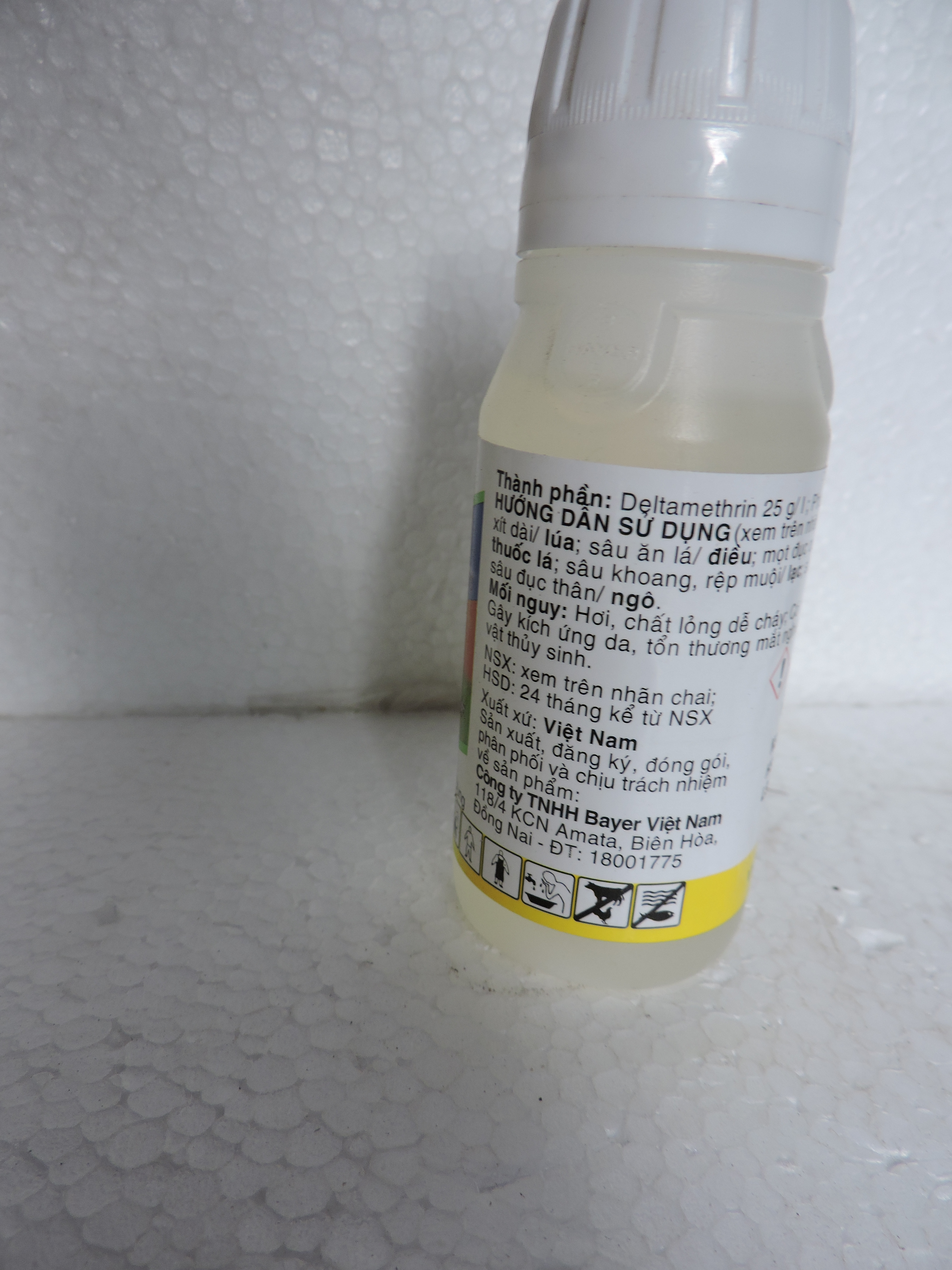 Thuốc Trừ Sâu Bayer DECIS Repel Bung Bọc Sâu Cuốn Lá, Trừ Sâu cuốn lá, Sâu Khoang, Rệp Muội, Sâu Xanh, Bọ xít dài, Sâu Đục thân (100ml)