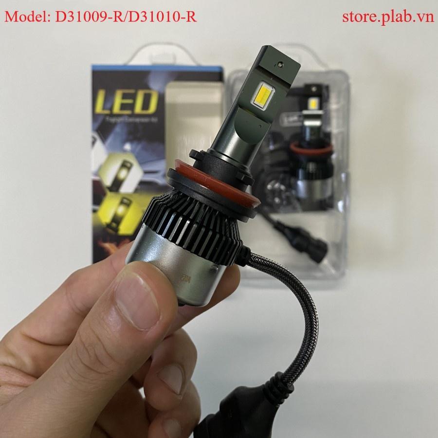Đèn LED headlight ô tô 70W siêu sáng chip CSP ba màu