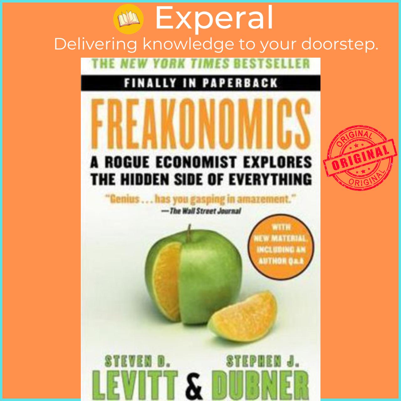 Sách - Freakonomics : A Rogue Economist Explores the Hidde by Steven D. Levitt,Stephen J. Dubner