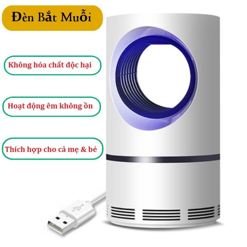 Máy Bắt Muỗi Thông Minh - Đèn Led Xanh Hút Côn Trùng , Muỗi , Bọ